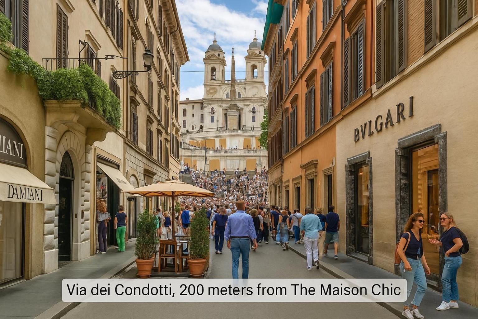 Maison Chic Spagna Two โรม ภายนอก รูปภาพ
